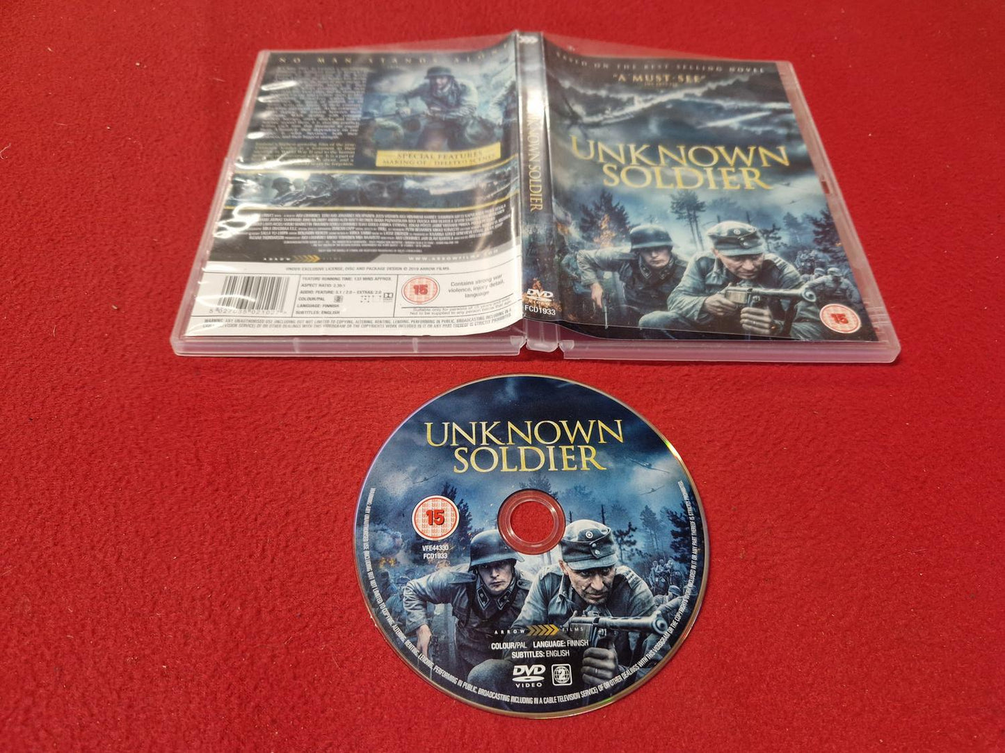 UNKNOWN SOLDIER till DVD