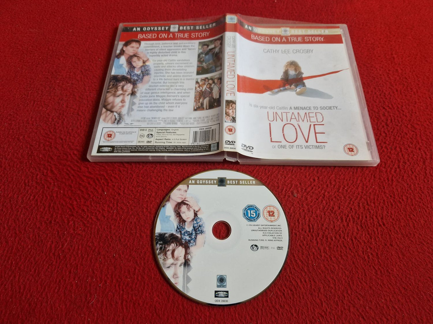 UNTAMED LOVE DVD