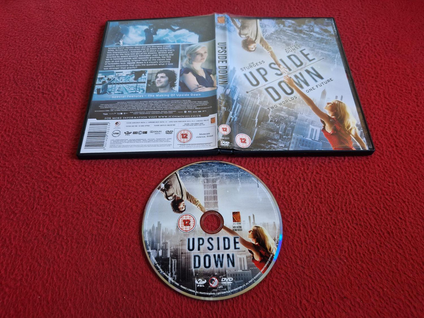 UPSIDE DOWN DVD