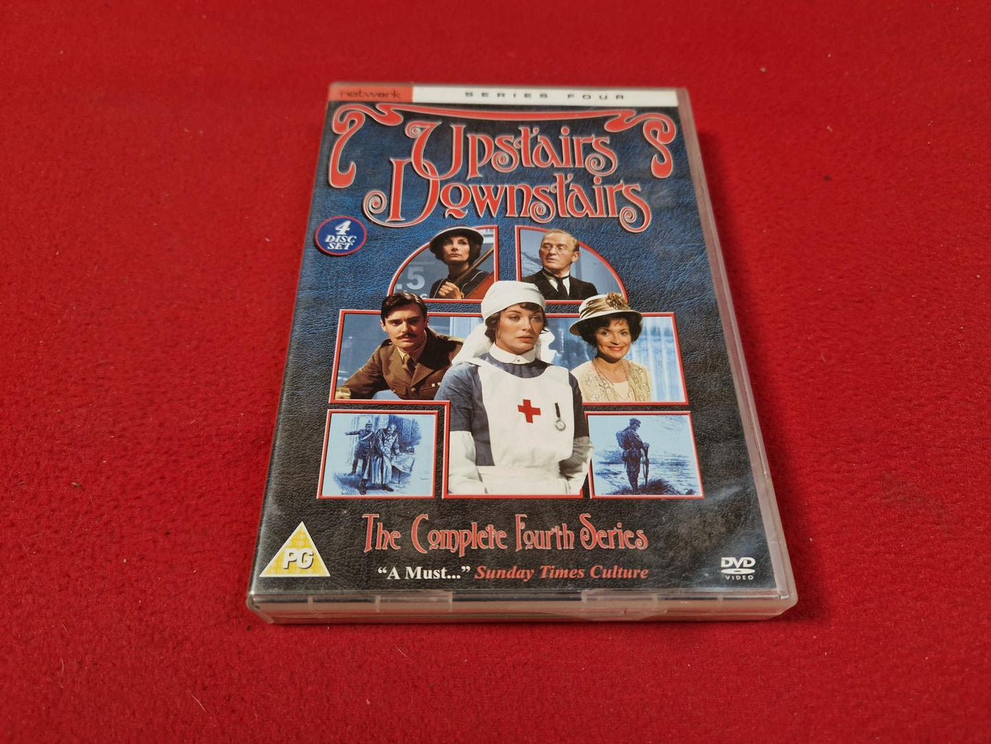 UPSTAIRS DOWNSTAIRS THE COMPLETE SERIES 4 BOX till DVD