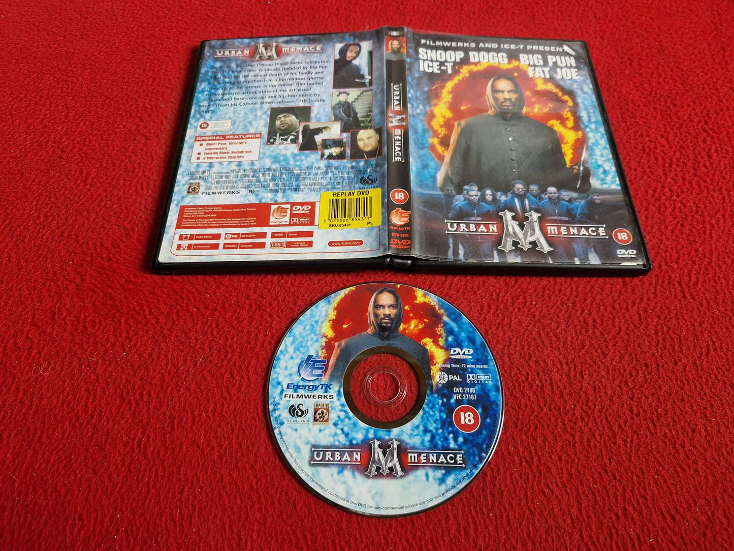 URBAN MENACE DVD