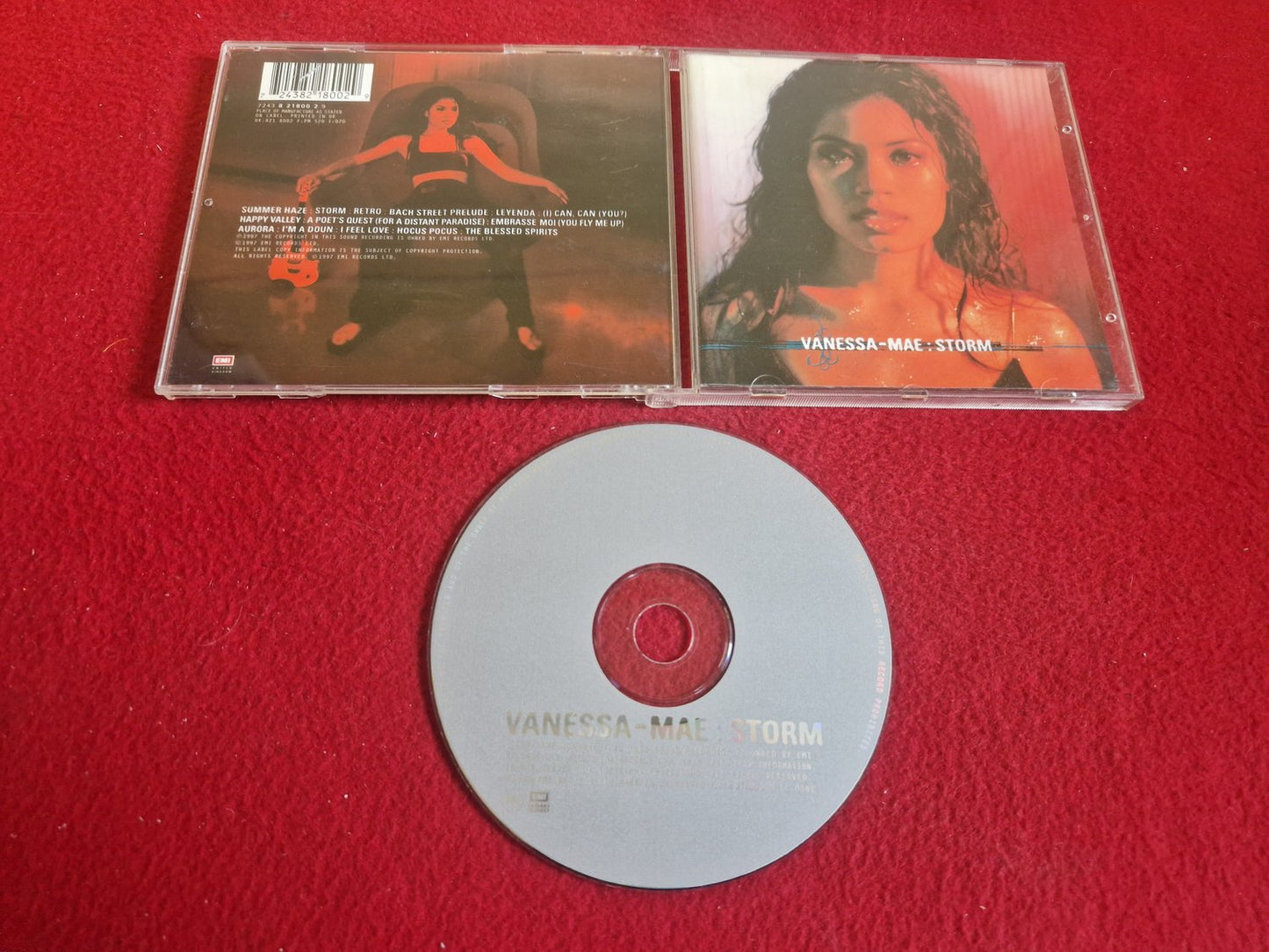 VANESSA-MAE STORM till CD