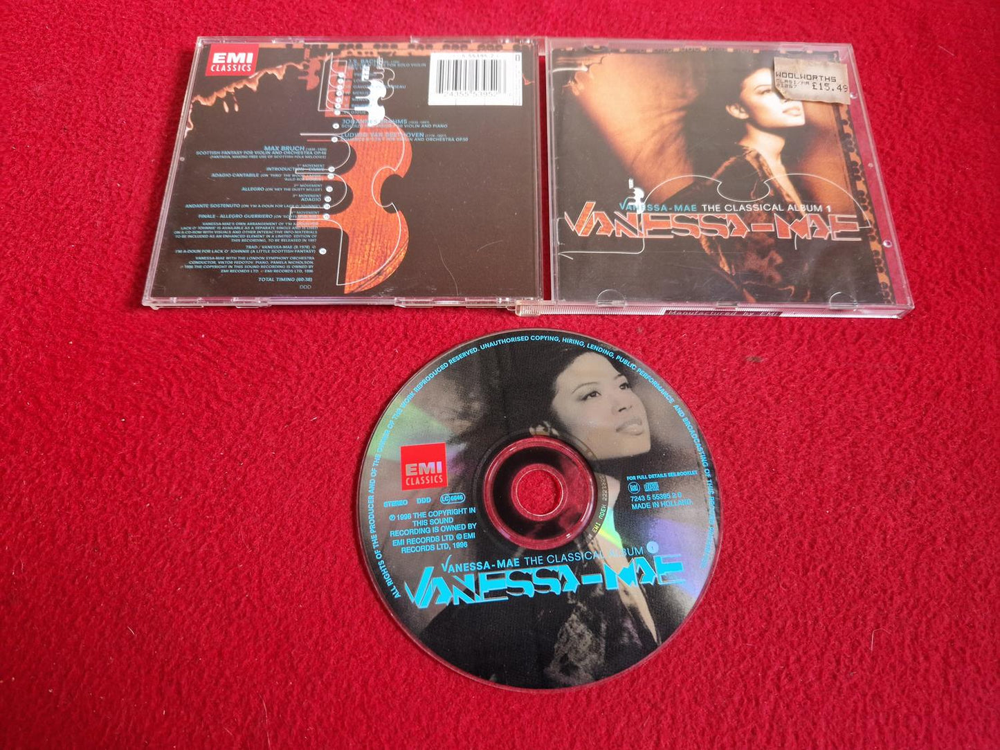 VANESSA-MAE THE CLASSICAL ALBUM 1 CD