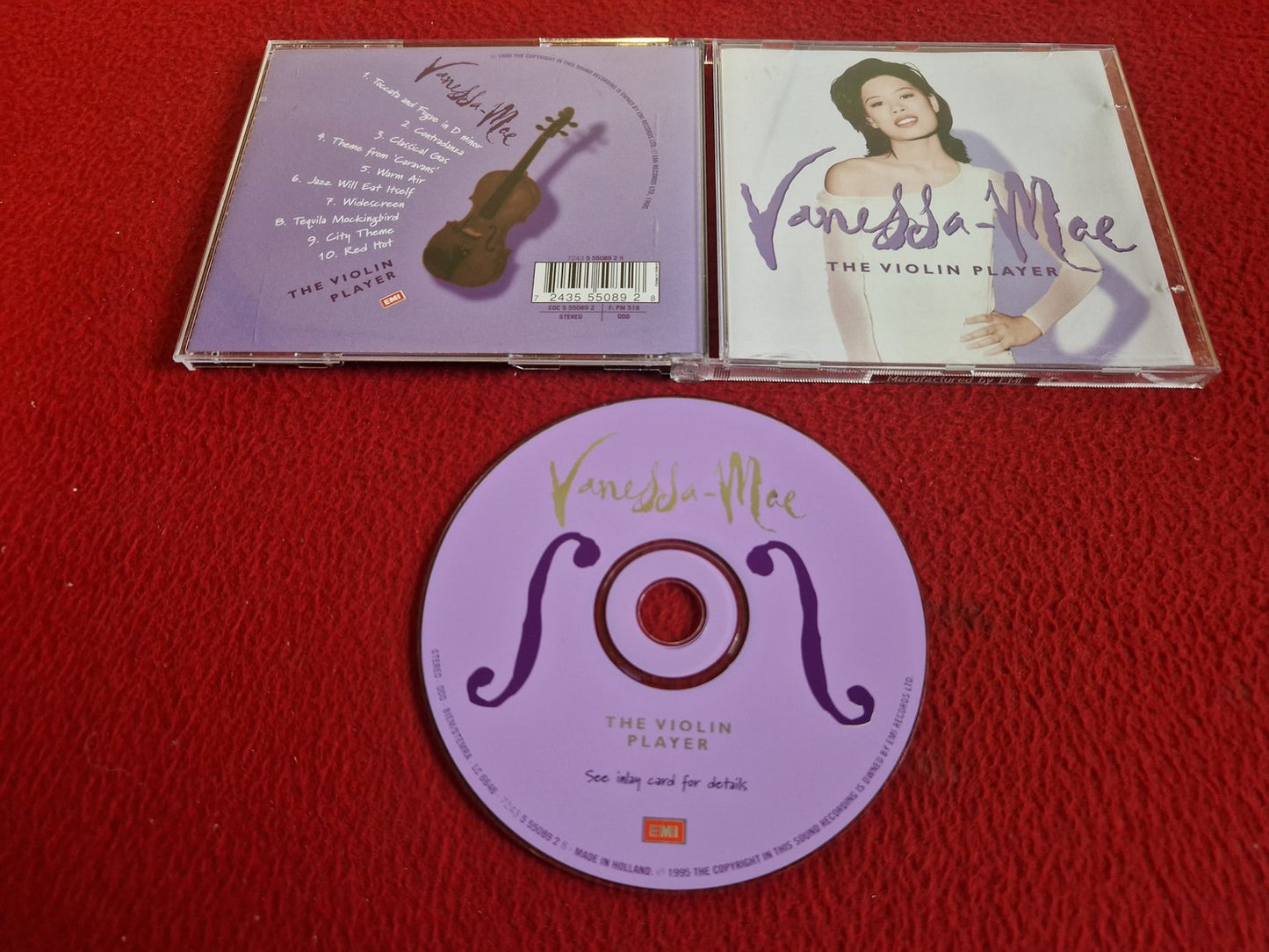 VANESSA-MAE THE VIOLIN PLAYER CD