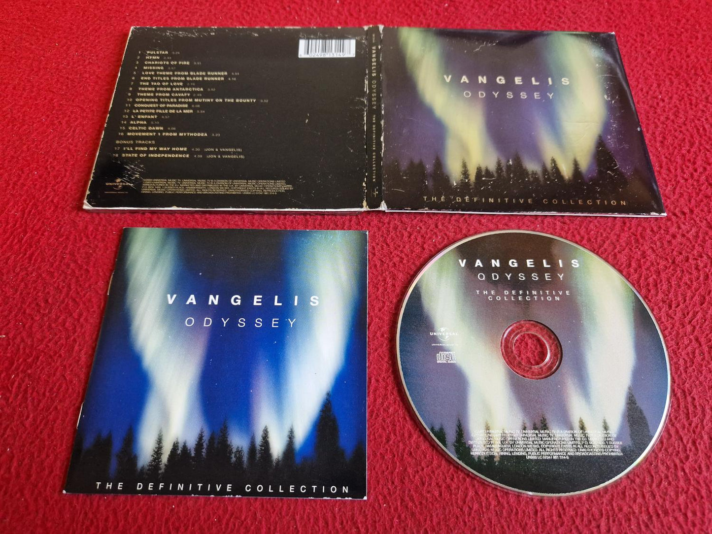 VANGELIS ODYSSEY CD