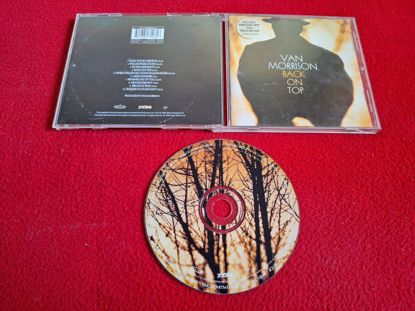 VAN MORRISON BACK ON TOP CD