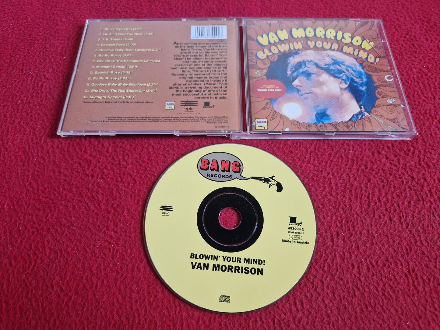 VAN MORRISON BLOWIN' YOUR MIND! CD