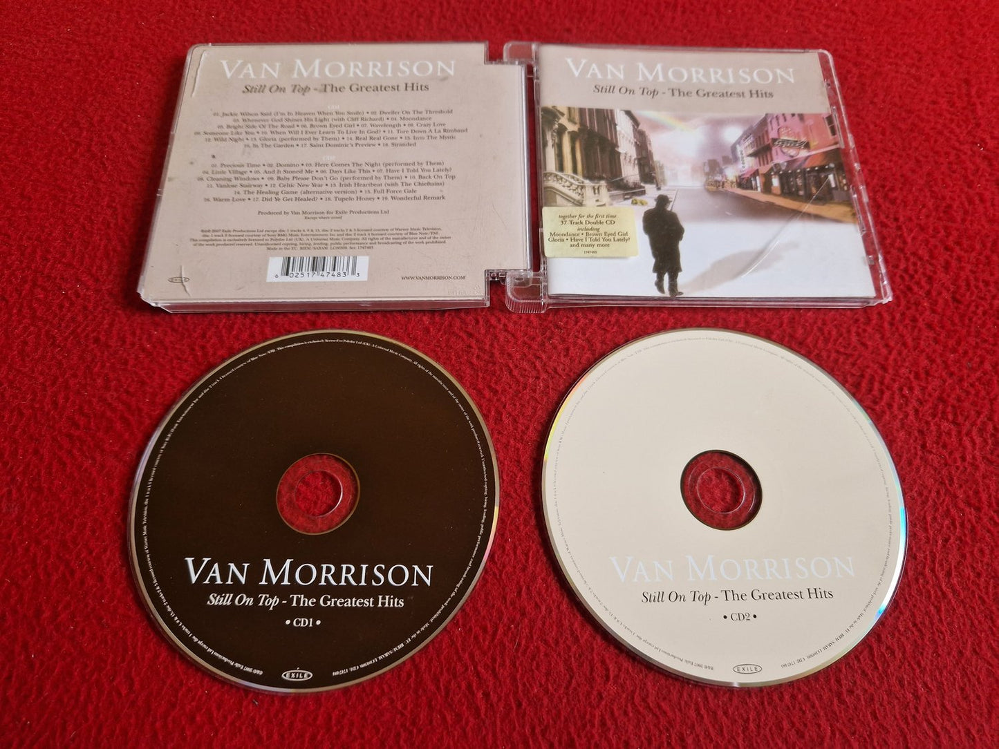 VAN MORRISON STILL ON TOP THE GREATEST HITS CD