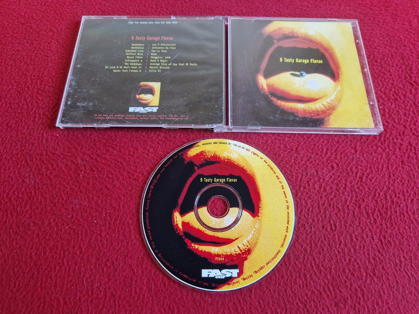 VARIOUS 9 TASTY GARAGE FLAVAS CD