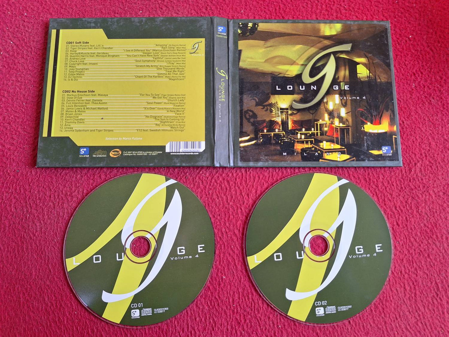 VARIOUS LOUNGE MILANO VOLUME 4 CD