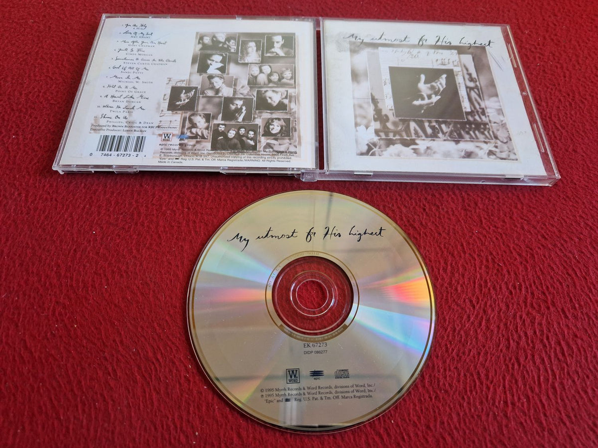 VARIOUS MY UTMOST FOR HIS HIGHEST CD