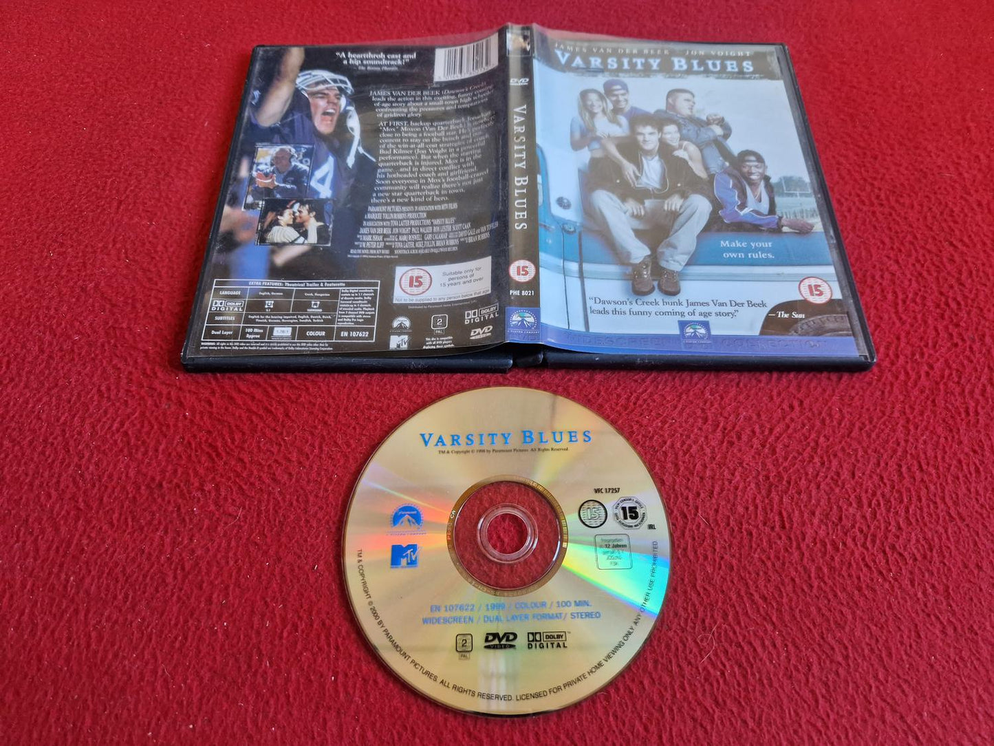 VARSITY BLUES DVD