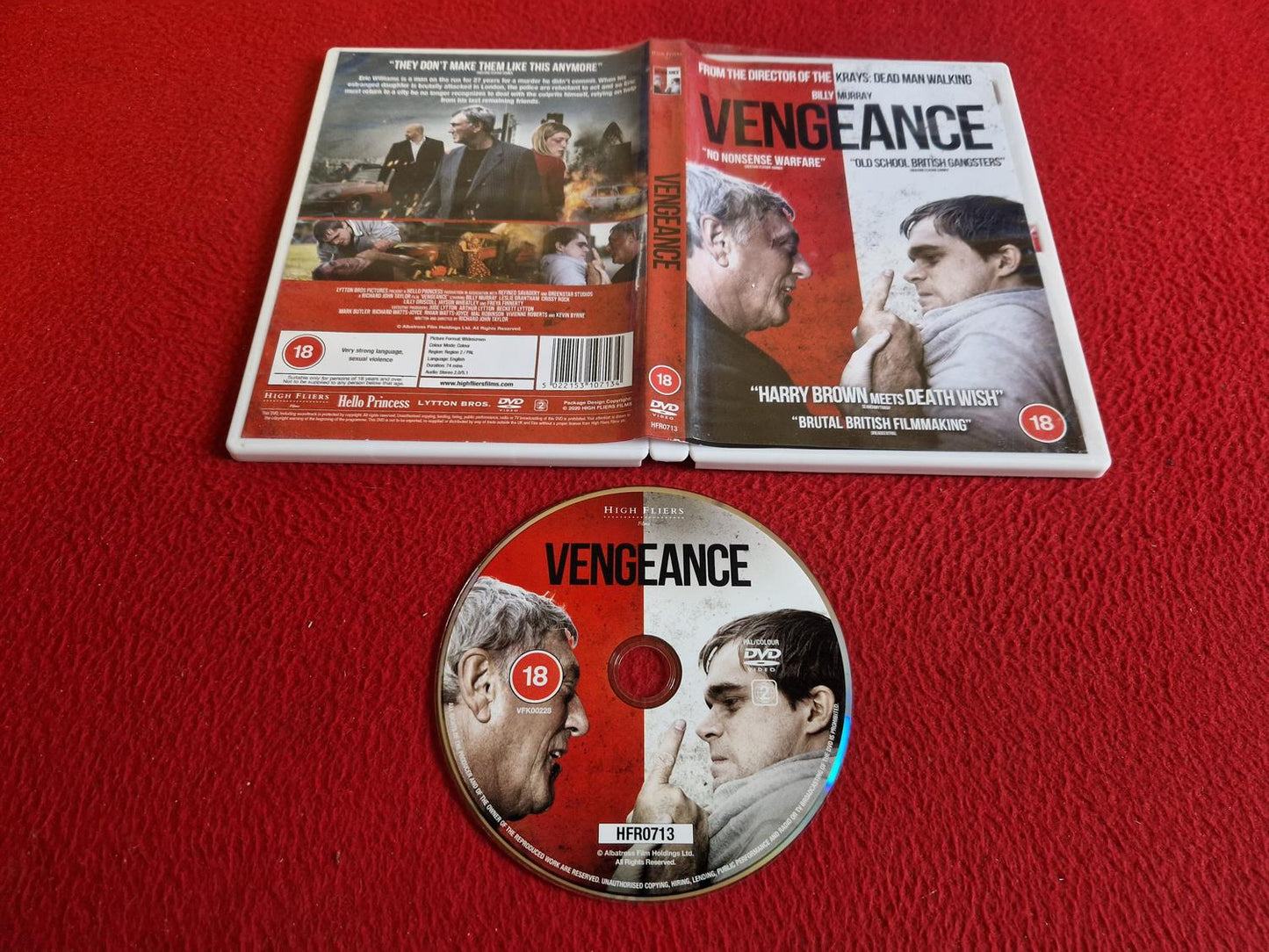 VENGEANCE DVD