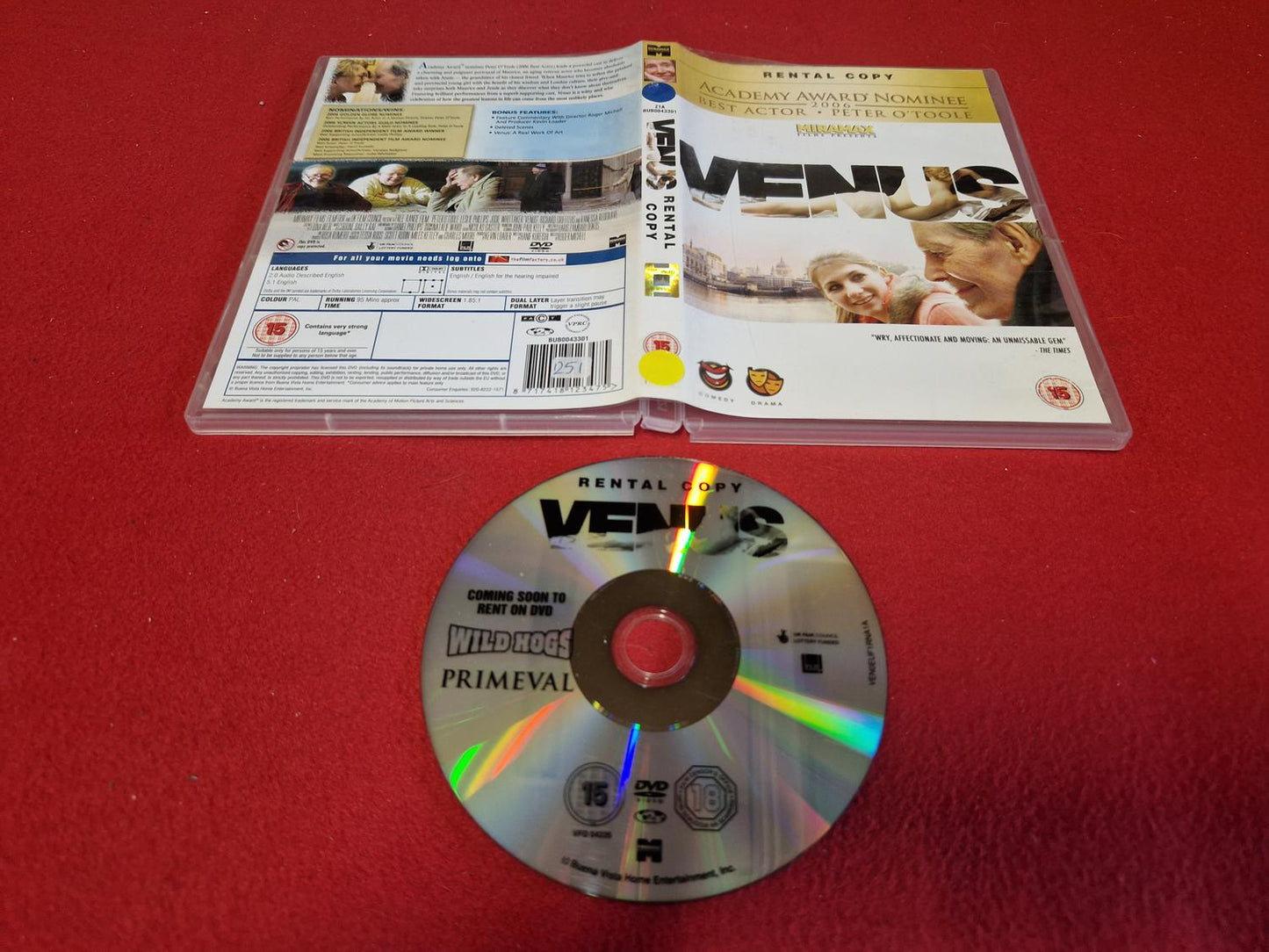 VENUS till DVD