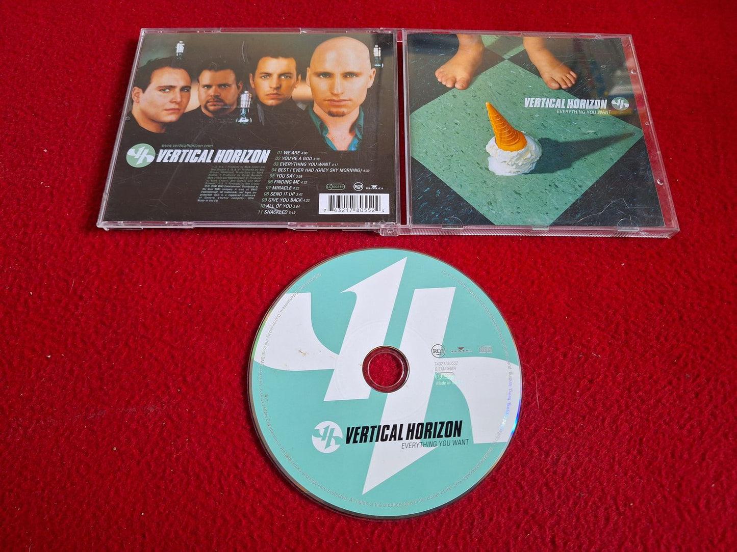 VERTICAL HORIZON EVERYTHING YOU WANT CD