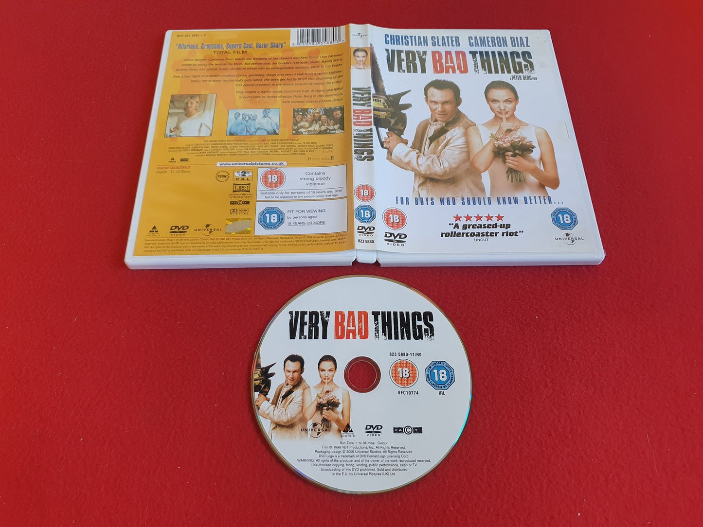 VERY BAD THINGS till DVD
