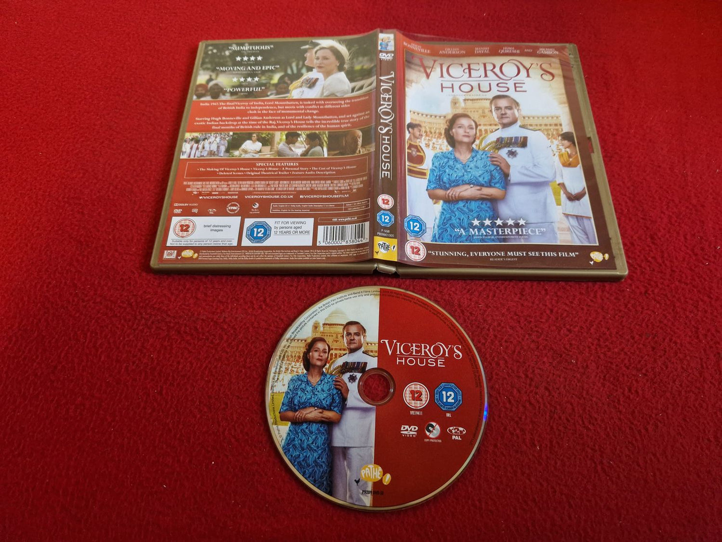 VICEROY'S HOUSE DVD