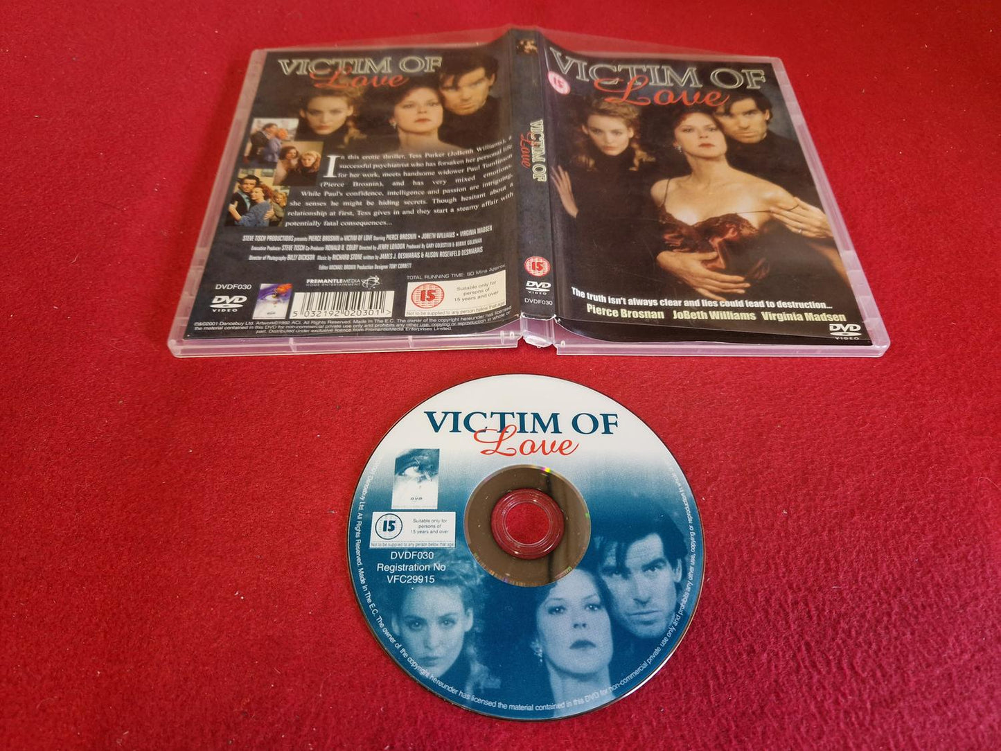 VICTIM OF LOVE till DVD