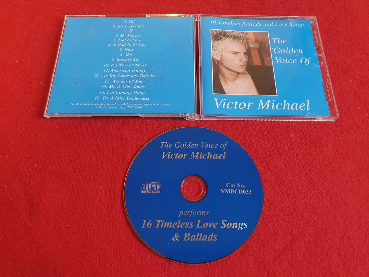 VICTOR MICHAEL THE GOLDEN VOICE OF till CD