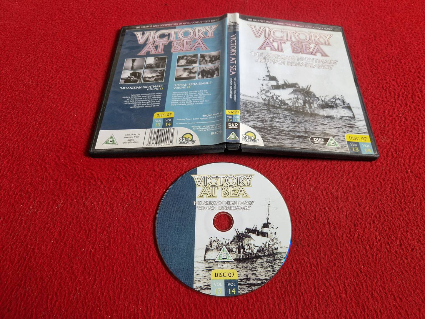 VICTORY OF SEA MELANESIAN NIGHTMARE / ROMAN RENAISSANCE DVD