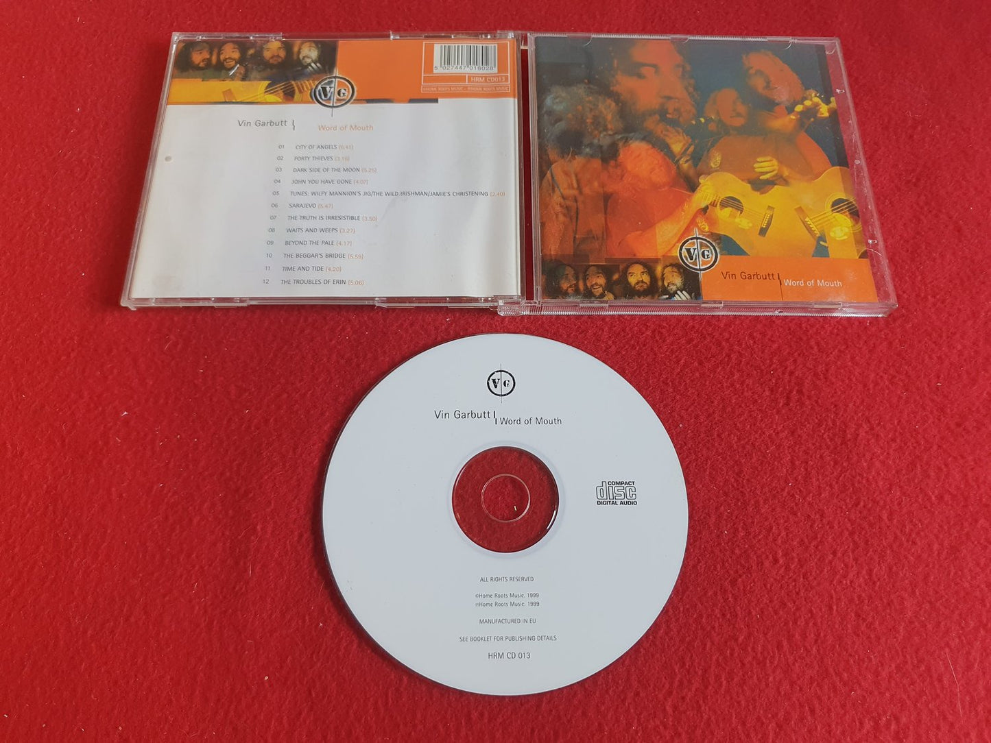 VIN GARBUTT WORD OF MOUTH till CD