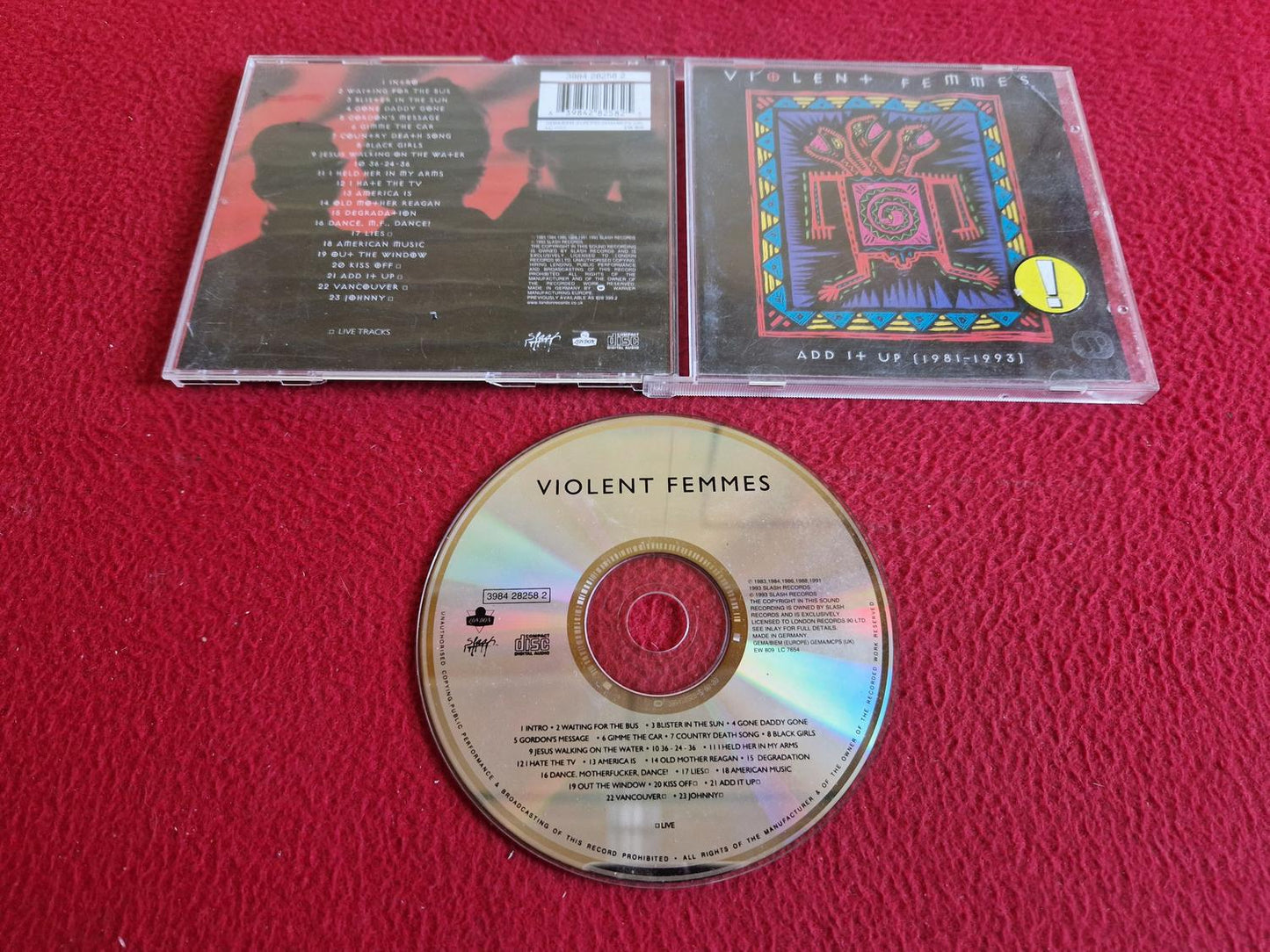 VIOLENT FEMMES ADD IT UP (1981 - 1993) CD