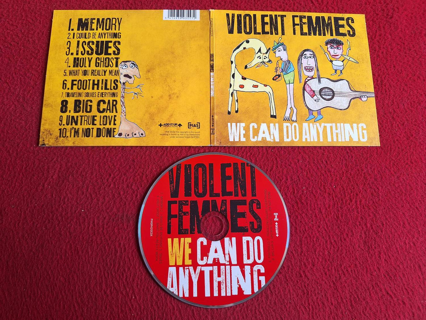 VIOLENT FEMMES WE CAN DO ANYTHING CD