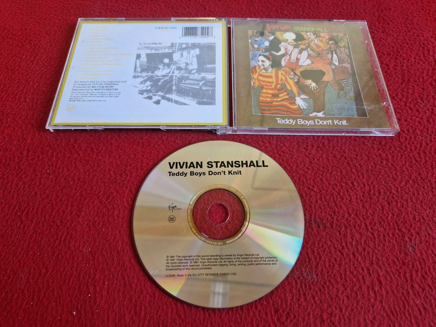 VIVIAN STANSHALL TEDDY BOYS DON'T KNIT CD