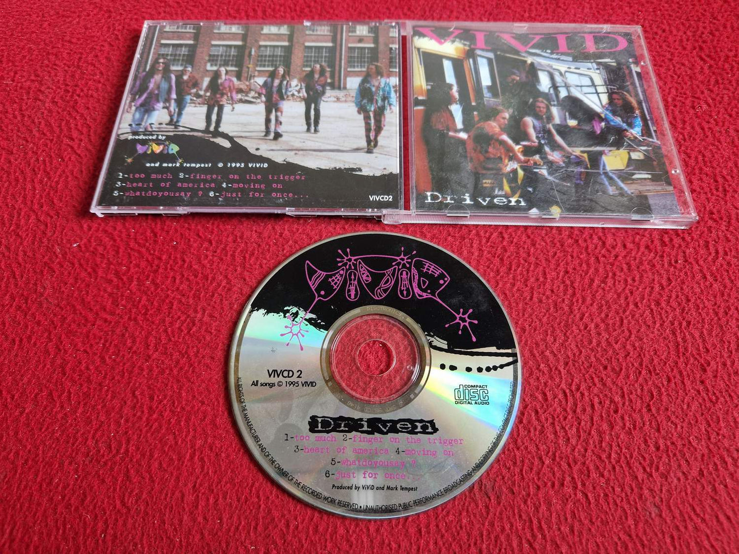 VIVID DRIVEN CD