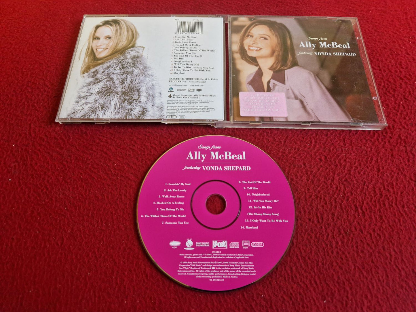 VONDA SHEPARD – SONGS FROM ALLY MCBEAL CD