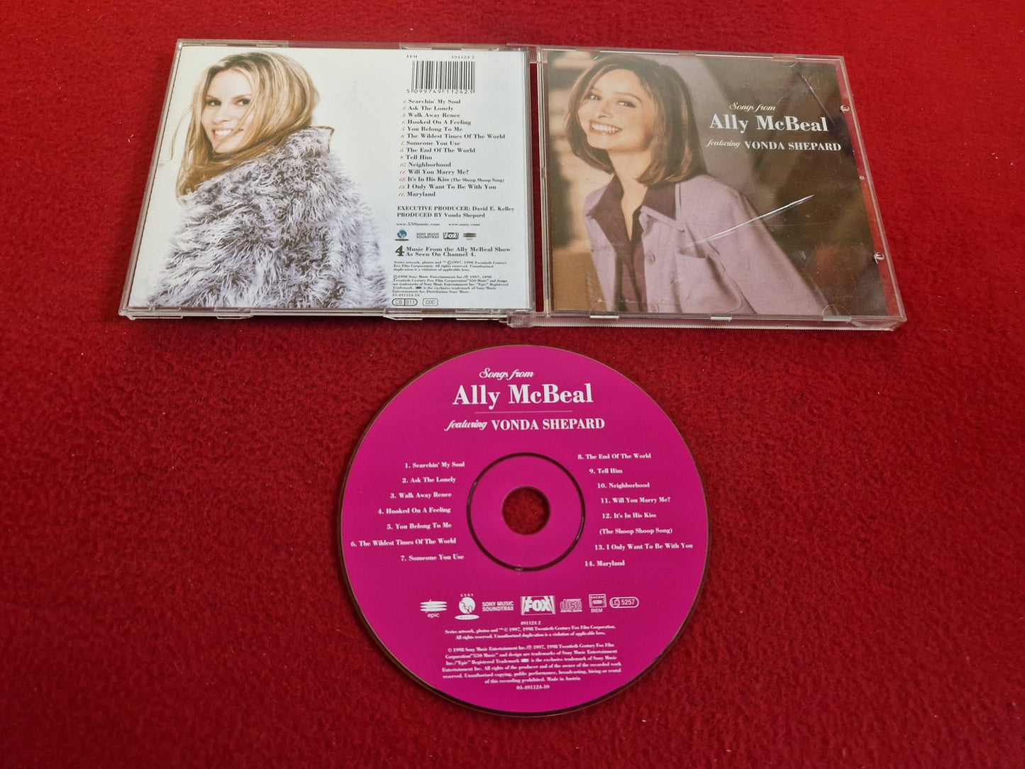 VONDA SHEPARD SONGS FROM ALLY MCBEAL till CD