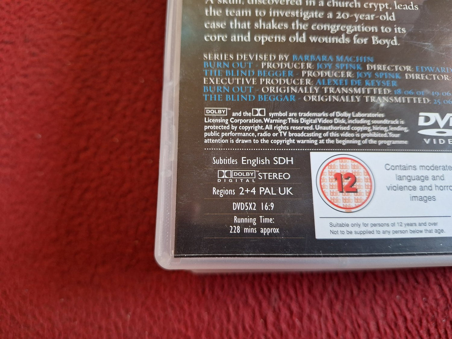 WAKING THE DEAD SERIES 1 BOX DVD