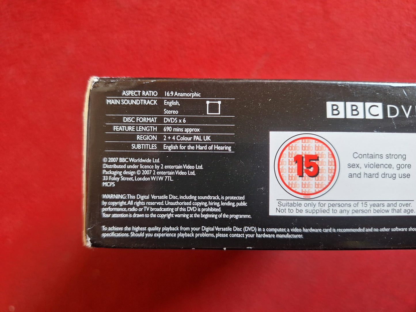 WAKING THE DEAD SERIES 5 BOX DVD