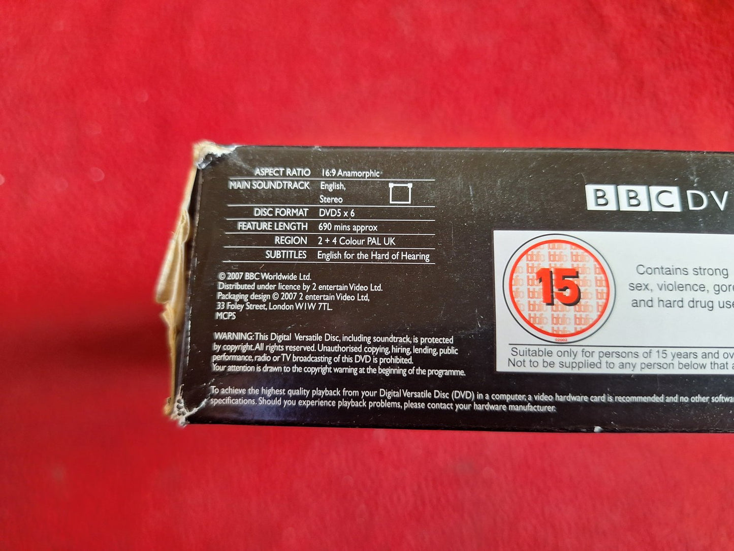 WAKING THE DEAD SERIES 5 BOX DVD
