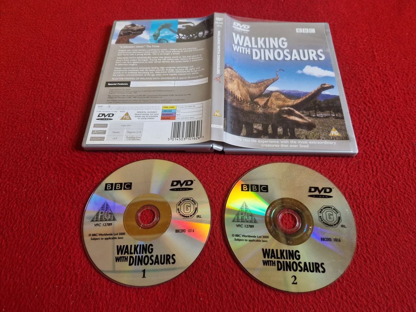 WALKING WITH DINOSAURS DVD