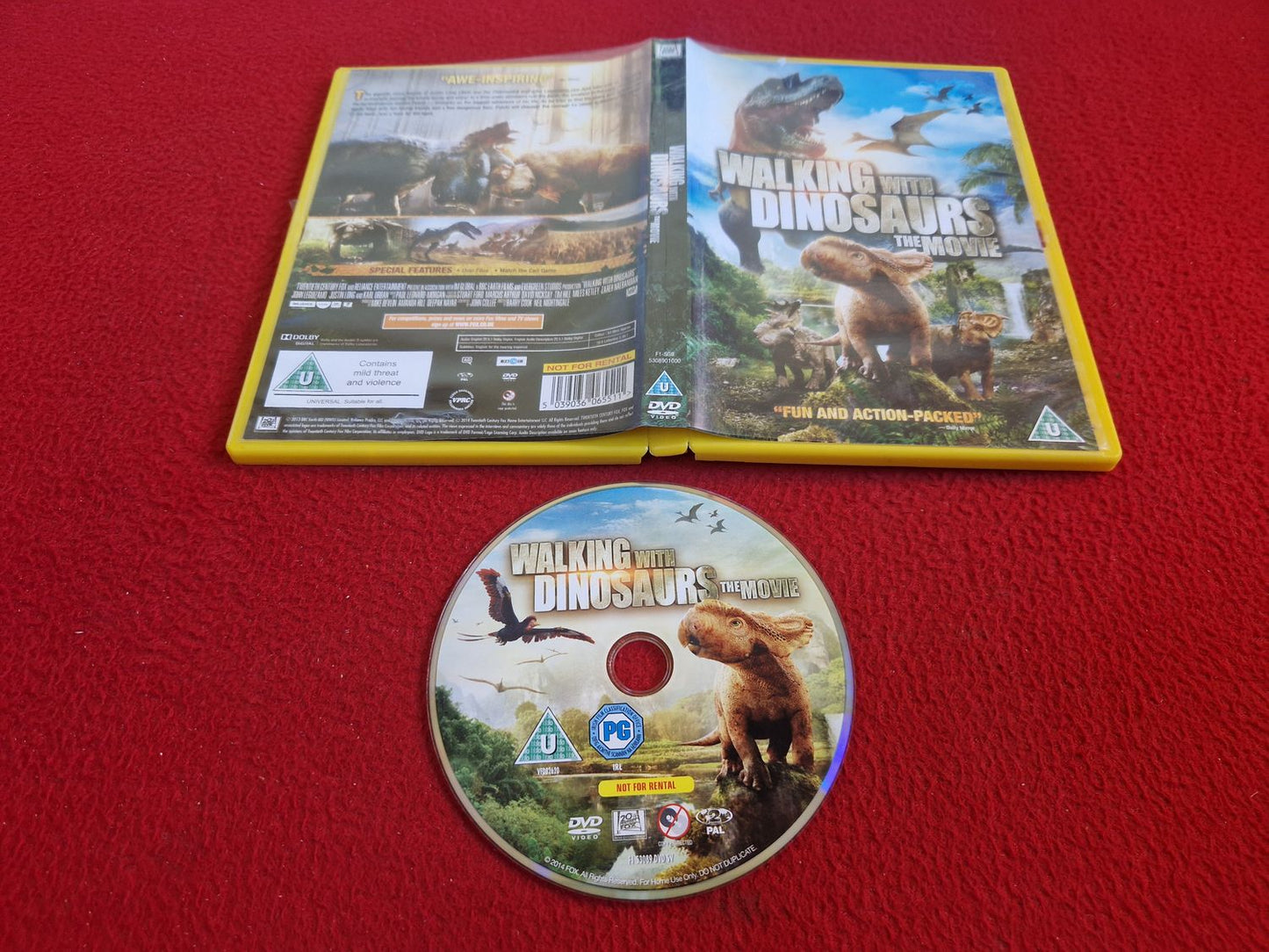 WALKING WITH DINOSAURS THE MOVIE DVD
