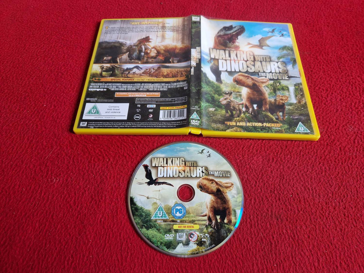 WALKING WITH DINOSAURS THE MOVIE DVD