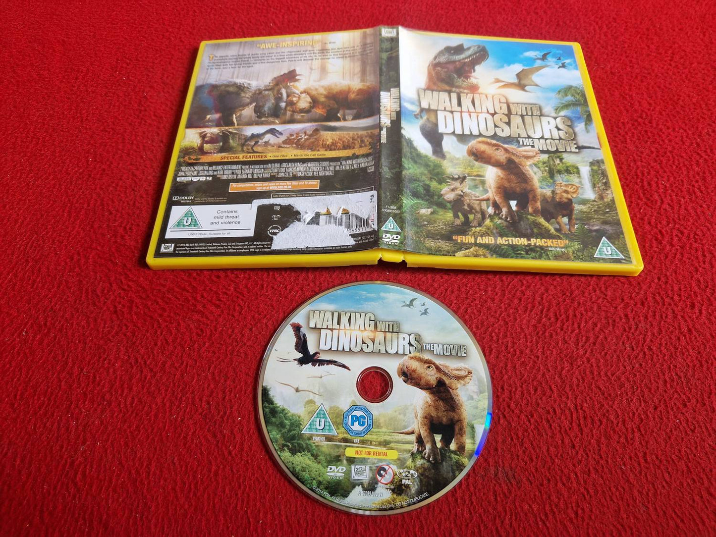 WALKING WITH DINOSAURS THE MOVIE DVD