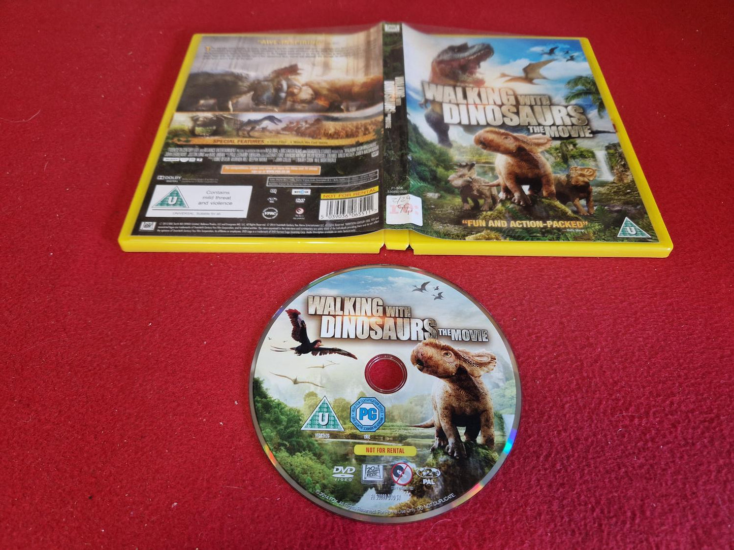 WALKING WITH DINOSAURS THE MOVIE till DVD