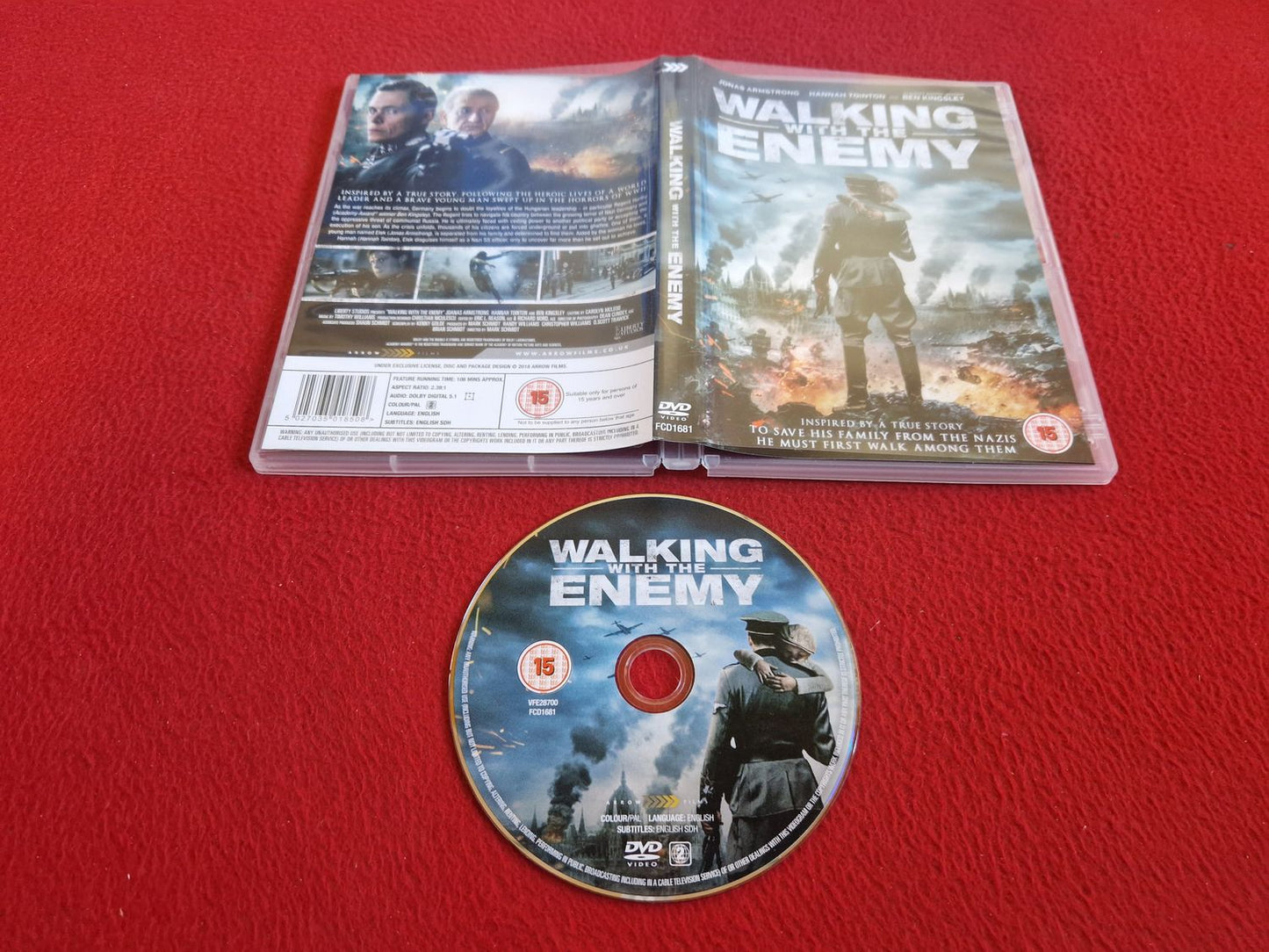 WALKING WITH THE ENEMY DVD