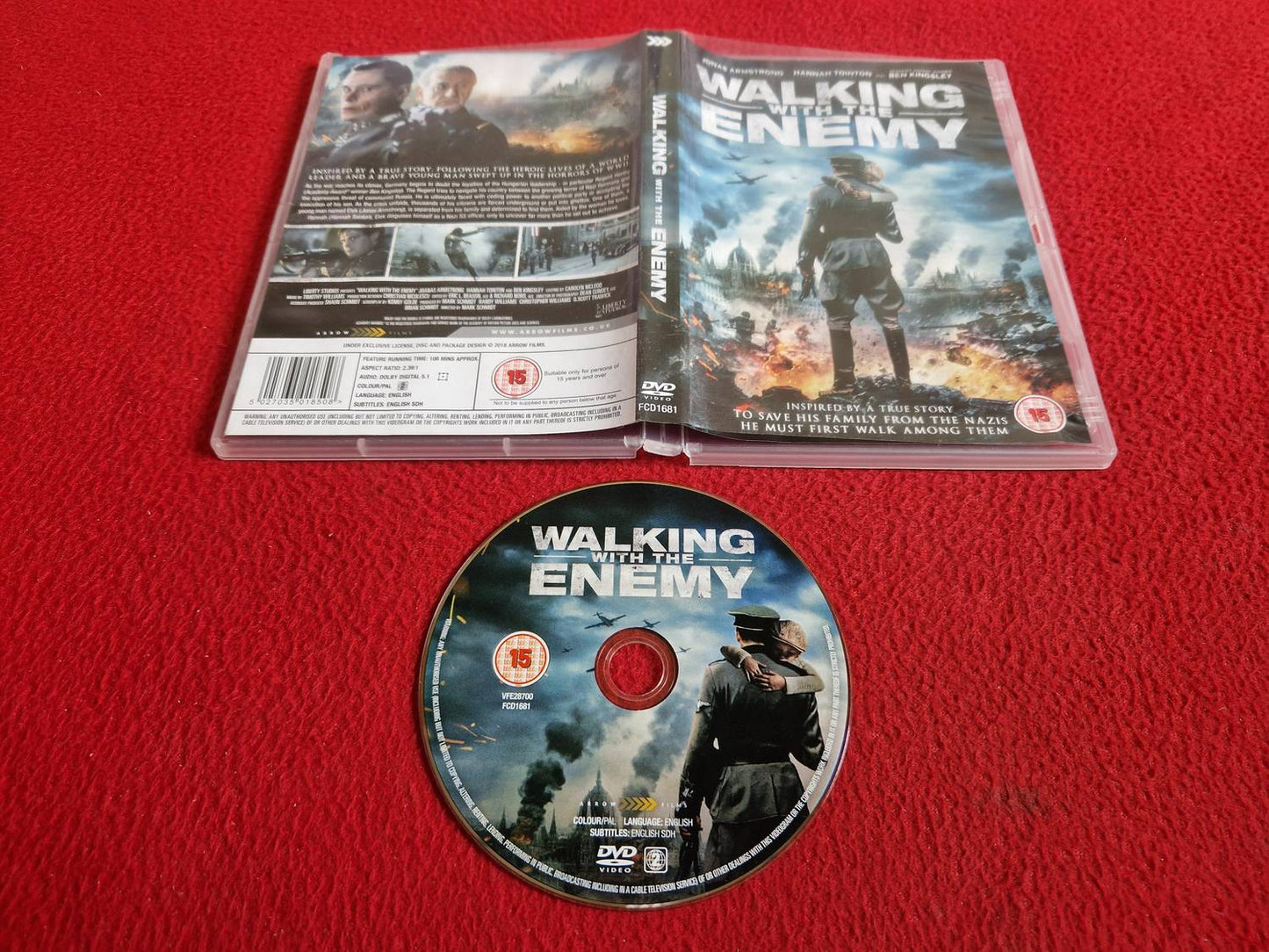 WALKING WITH THE ENEMY DVD
