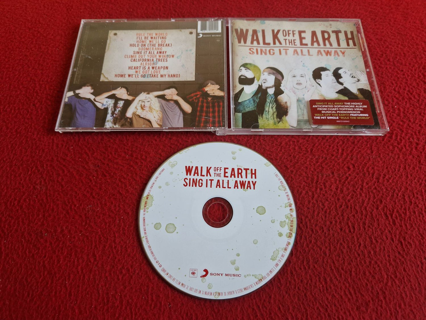 WALK OFF THE EARTH SING IT ALL AWY CD