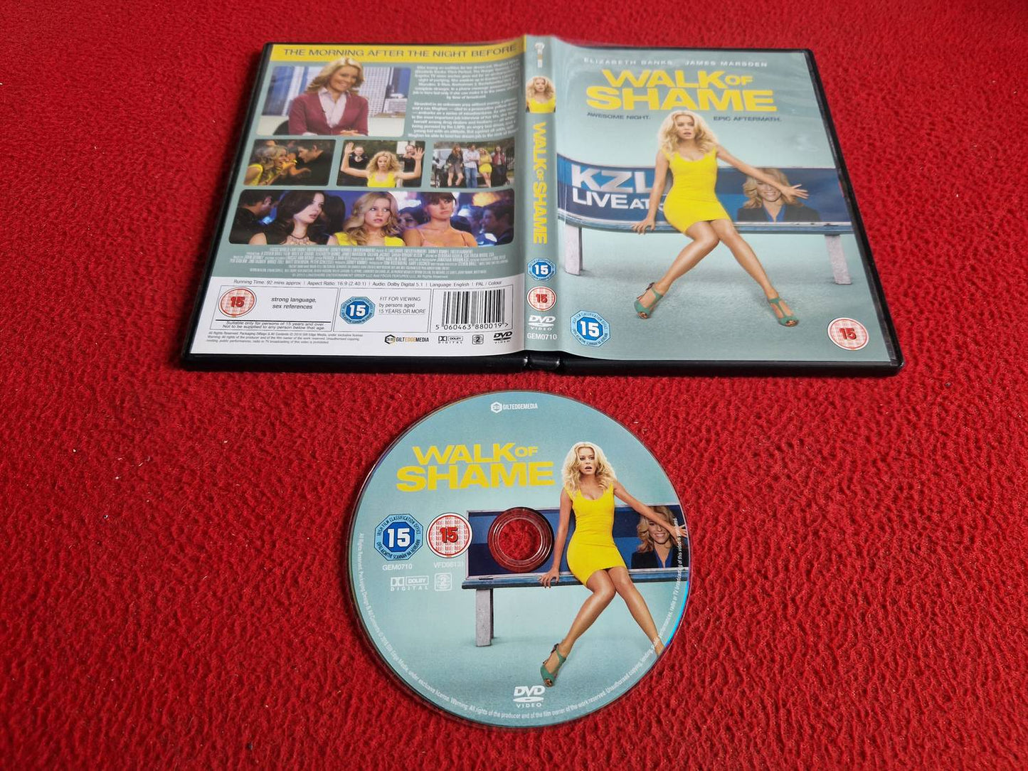WALK OF SHAME DVD
