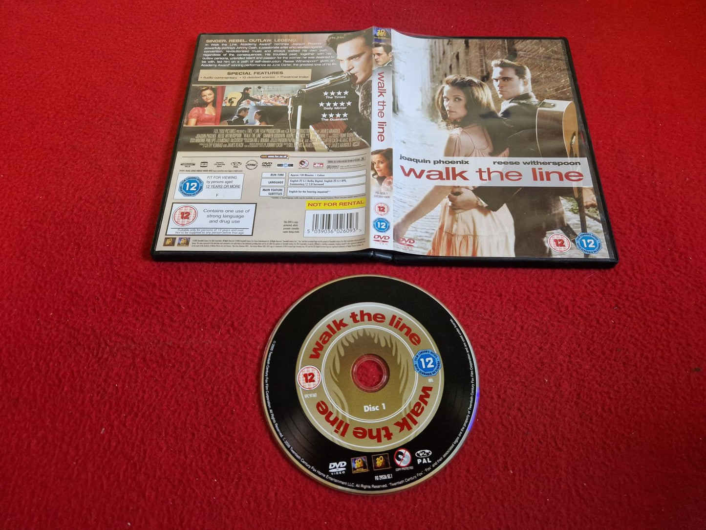WALK THE LINE DVD