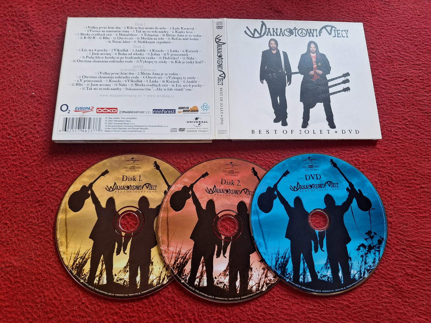 WANASTOWI VJECY BEST OF 20 LET + CD / DVD