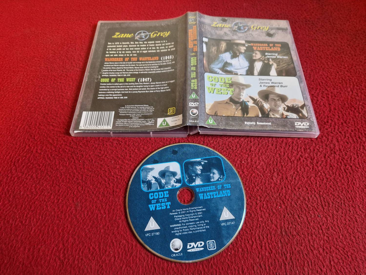 WANDERER OF THE WASTELAND / CODE OF THE WEST DVD