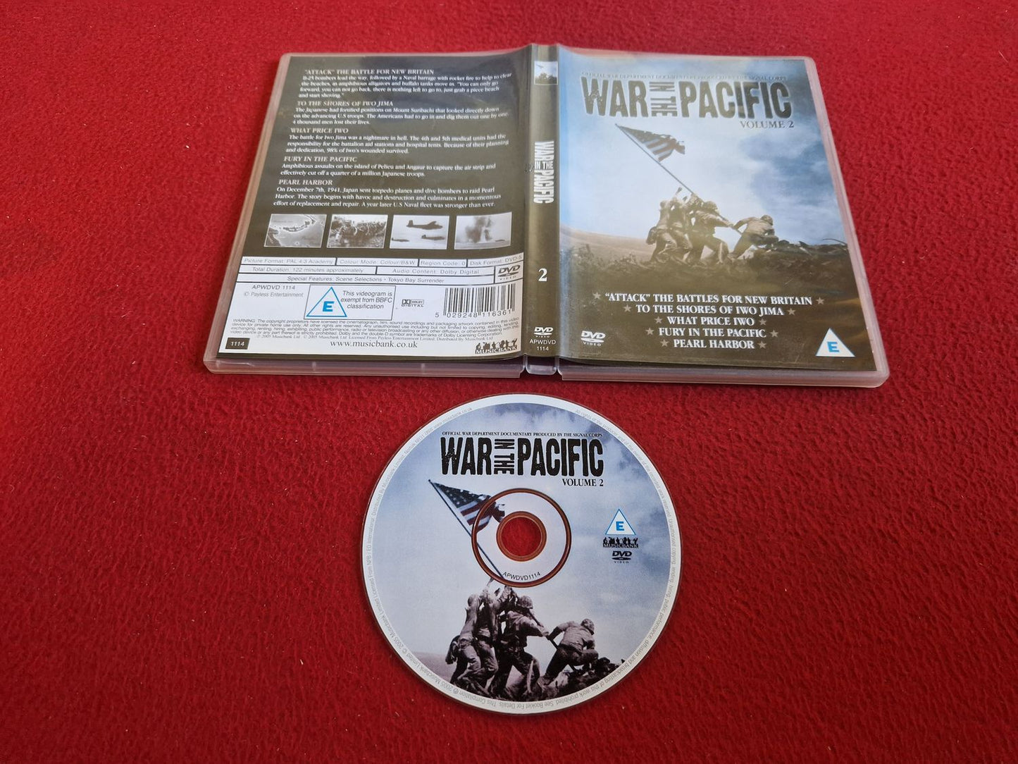 WAR IN THE PACIFIC VOLUME 2 DVD