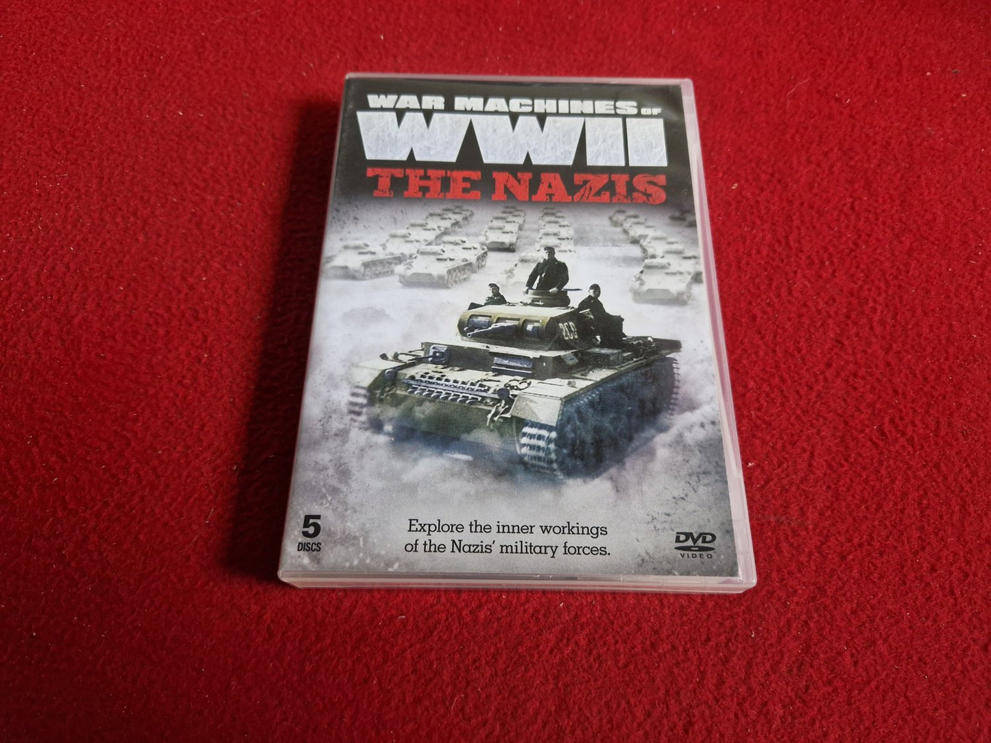 WAR MACHINES OF WWII THE NAZIS BOX DVD