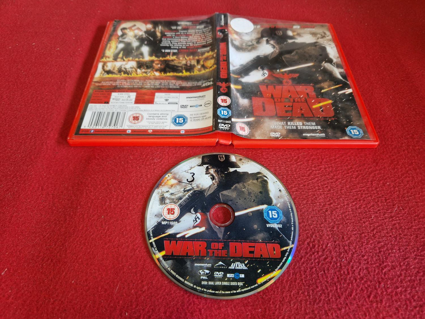 WAR OF THE DEAD till DVD