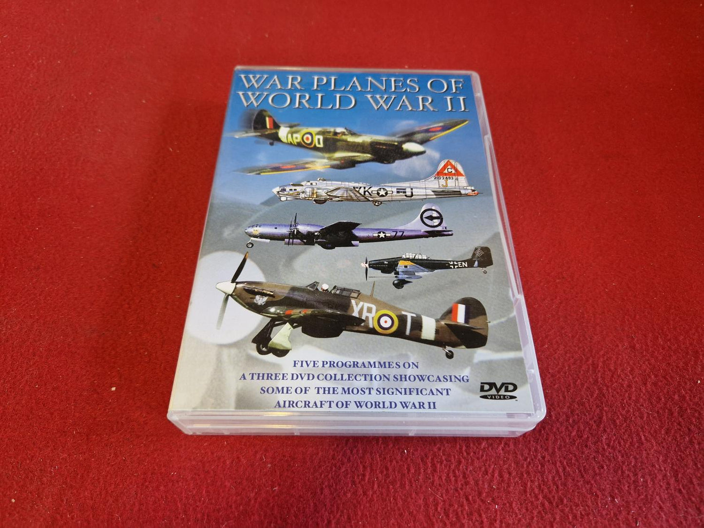 WAR PLANES OF WORLD WAR II BOX till DVD